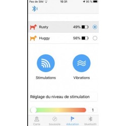 Výcvikový a GPS obojek Canicom GEO1047