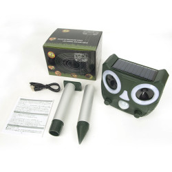 Solar cu ultrasunete sperietor de animale Bentech YT51