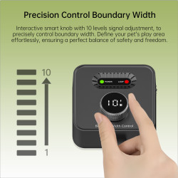 Sistem Electronic de Îngrădire Invizibilă pentru Câini Patpet F600