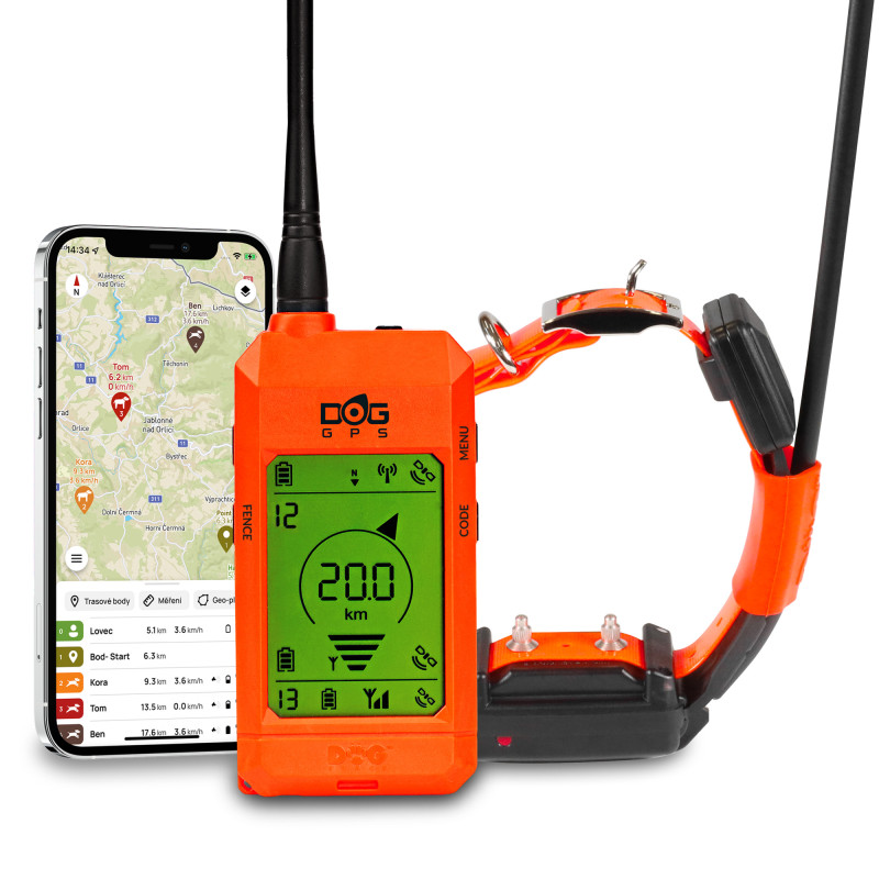 Dogtrace DOG GPS X30T Short dispozitiv de urmărire a câinilor scurți