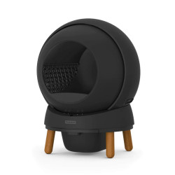 Litier automat pentru pisici PetSafe® ScoopFree SmartSpin™ Black